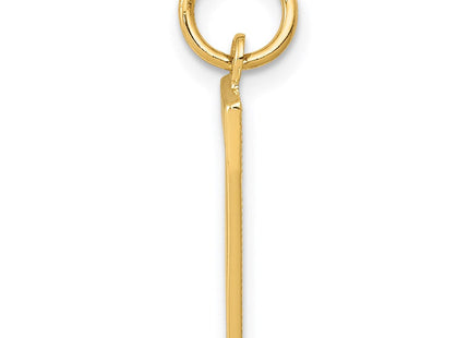 14k Medium Polished Number 7 Charm (Style MP07)