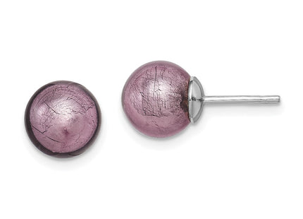 Sterling Silver Earrings Style MUR79 - Classique Jewelry Inc.