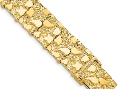 14k Yellow Gold Bracelets Style NB15 - Classique Jewelry Inc.