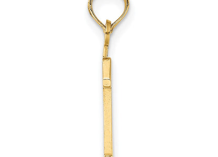 14k Yellow Gold Pendants Style NU01 - Classique Jewelry Inc.