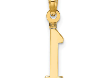 14k Yellow Gold Pendants Style NU01 - Classique Jewelry Inc.