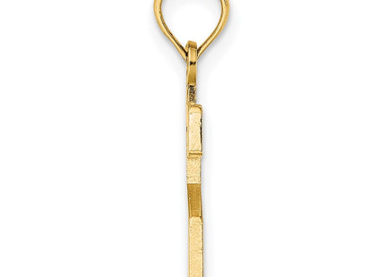 14k Yellow Gold Pendants Style NU02 - Classique Jewelry Inc.