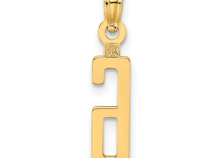 14k Yellow Gold Pendants Style NU06 - Classique Jewelry Inc.