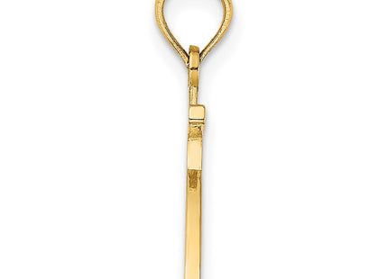 14k Yellow Gold Pendants Style NU07 - Classique Jewelry Inc.