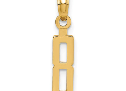14k Yellow Gold Pendants Style NU08 - Classique Jewelry Inc.