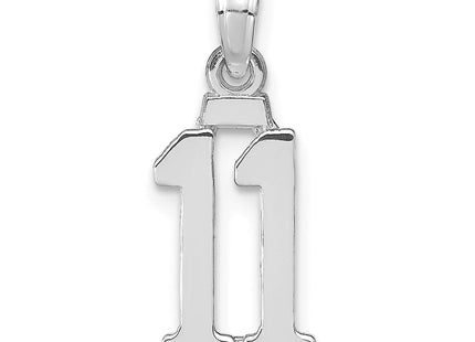 14k White Gold Pendants Style NU11W - Classique Jewelry Inc.