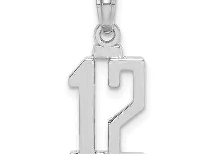 14k White Gold Pendants Style NU12W - Classique Jewelry Inc.