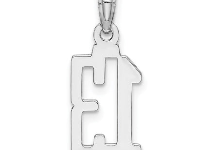 14k White Gold Pendants Style NU13W - Classique Jewelry Inc.