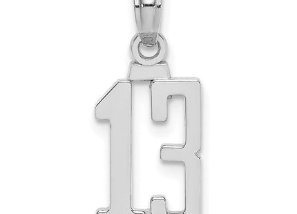 14k White Gold Pendants Style NU13W - Classique Jewelry Inc.