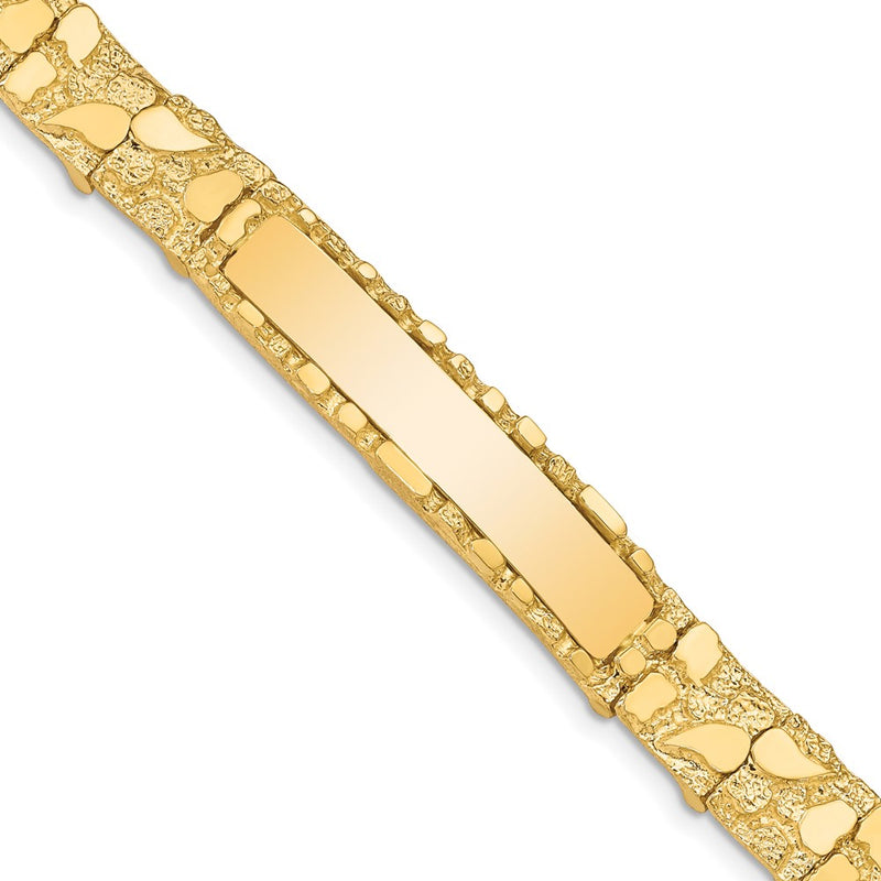 14K gold plate ID bracelet