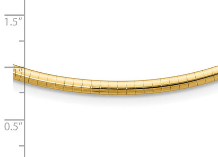 14K gold necklace, another view