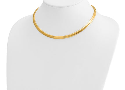 14K gold necklace, another view