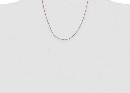 14K . Octagonal Snake with Lobster Clasp Chain (Style OSA060-20)