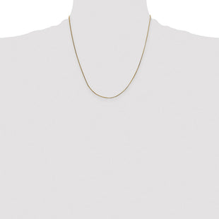 14K . Octagonal Snake with Lobster Clasp Chain (Style OSA060-20)