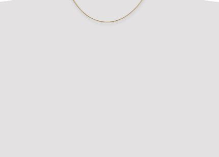 14K . Octagonal Snake with Lobster Clasp Chain (Style OSA080-16)