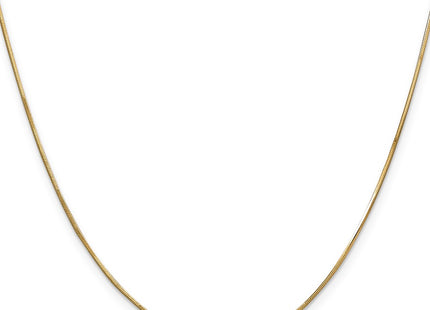 14k Yellow Gold Chains Style OSA100 - Classique Jewelry Inc.
