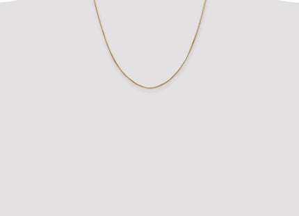 14K . Octagonal Snake with Lobster Clasp Chain (Style OSA100-20)