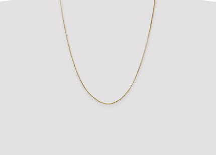 14K . Octagonal Snake with Lobster Clasp Chain (Style OSA100-24)