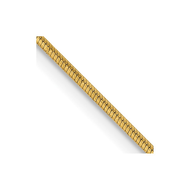 14k Yellow Gold Chains Style OSA100 - Classique Jewelry Inc.