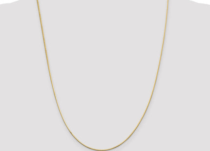 14K . Octagonal Snake with Lobster Clasp Chain (Style OSA150-24)