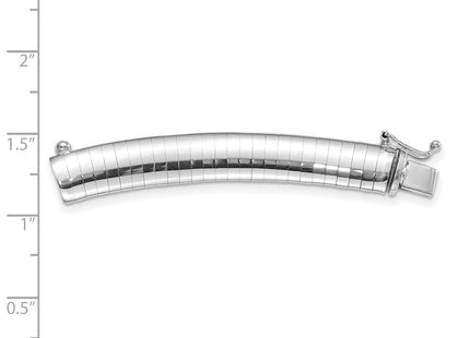 14K white gold necklace, alternate view