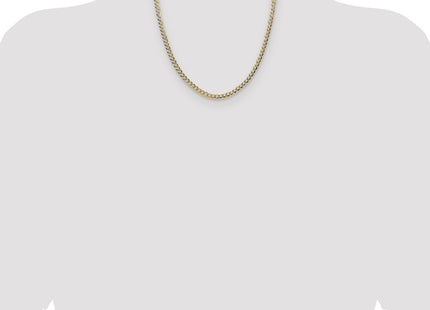 14k Yellow & Rhodium Chains Style PCB120 - Classique Jewelry Inc.