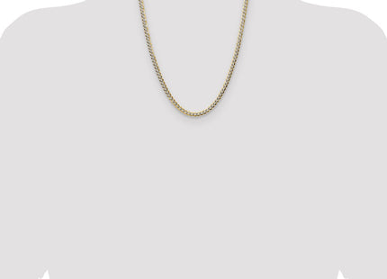 14k Yellow & Rhodium Chains Style PCB120 - Classique Jewelry Inc.