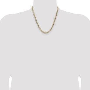 14k Lightweight Pav Flat Cuban Chain (Style PCB150-20)