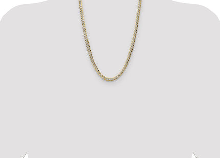 14k Yellow & Rhodium Chains Style PCB150 - Classique Jewelry Inc.