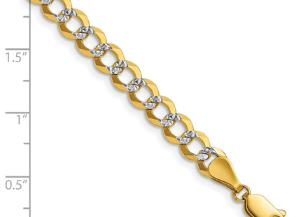 14k Yellow & Rhodium Chains Style PCB150 - Classique Jewelry Inc.