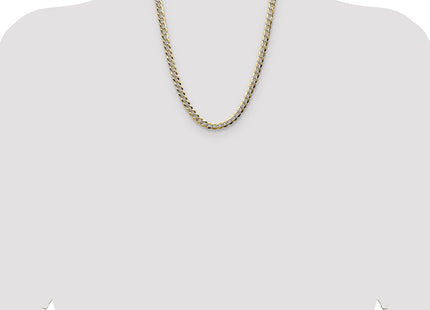 14k Yellow & Rhodium Chains Style PCB180 - Classique Jewelry Inc.
