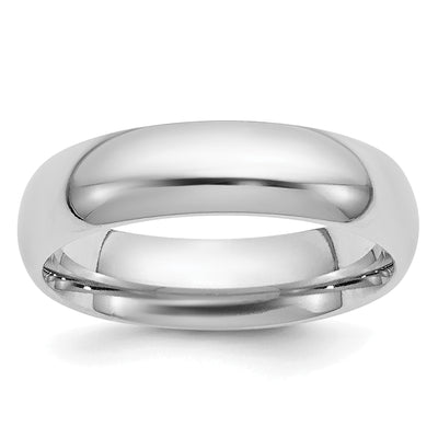 Platinum Comfort Fit Wedding Band
