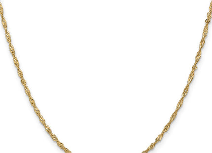 14k Yellow Gold Chains Style PEN10 - Classique Jewelry Inc.