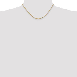 14K Singapore with Lobster Clasp Chain (Style PEN10-16)