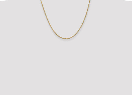 14K Singapore with Lobster Clasp Chain (Style PEN10-20)
