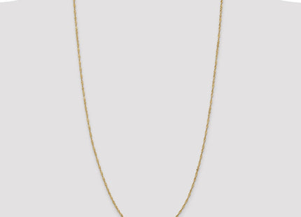 14K Singapore with Lobster Clasp Chain (Style PEN10-30)