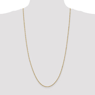 14K Singapore with Lobster Clasp Chain (Style PEN10-30)