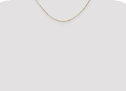 14K . Curb with Spring Ring Clasp Pendant Chain (Style PEN101-16)