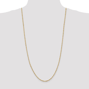 14K Singapore with Lobster Clasp Chain (Style PEN11-30)