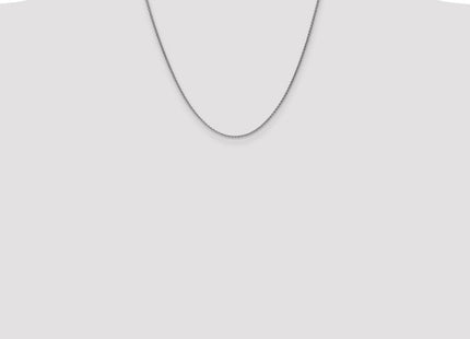 14K White Gold Spiga with Lobster Clasp Chain (Style PEN121-20)