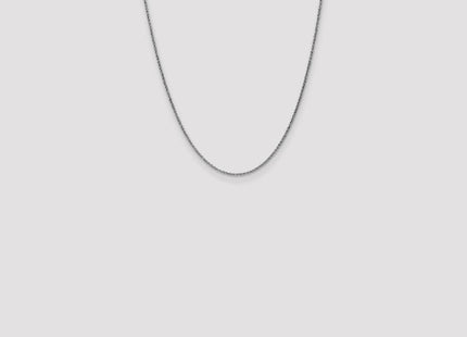 14K White Gold Spiga with Lobster Clasp Chain (Style PEN121-22)