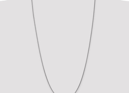 14K White Gold Spiga with Lobster Clasp Chain (Style PEN121-30)