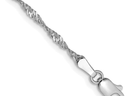 14k White Gold Chains Style PEN124 - Classique Jewelry Inc.