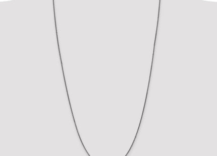 14K White Gold . Diamond-cut Spiga with Lobster Clasp Chain (Style PEN128-30)