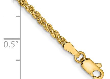 14K gold bracelet, alternate view