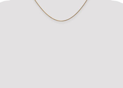 14K Diamond-cut Spiga with Spring Ring Clasp Chain (Style PEN130-16)