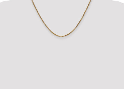 14K Diamond-cut Spiga with Lobster Clasp Chain (Style PEN131-18)