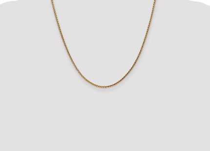 14K Diamond-cut Spiga with Lobster Clasp Chain (Style PEN131-20)
