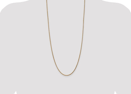 14K Diamond-cut Spiga with Lobster Clasp Chain (Style PEN131-30)