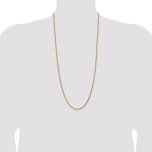 14K Diamond-cut Spiga with Lobster Clasp Chain (Style PEN131-30)